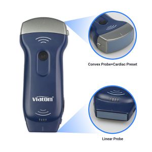 128 Elements Dual-Probes Whole Body Portable Ultrasound Scanner