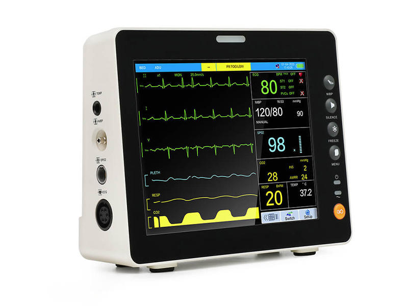 8-Inch Touchscreen Patient Monitor