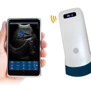 128 Elements 3.2/5.0MHz Convex Probe Wireless Color Doppler Ultrasound