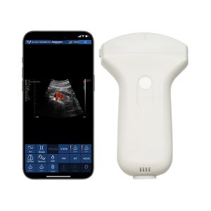 80 Elements 3.2/5.0MHz Convex Probe Color Handheld Ultrasound CProbe-3C