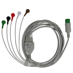 Ecg Lead Wires, 5-Lead Set