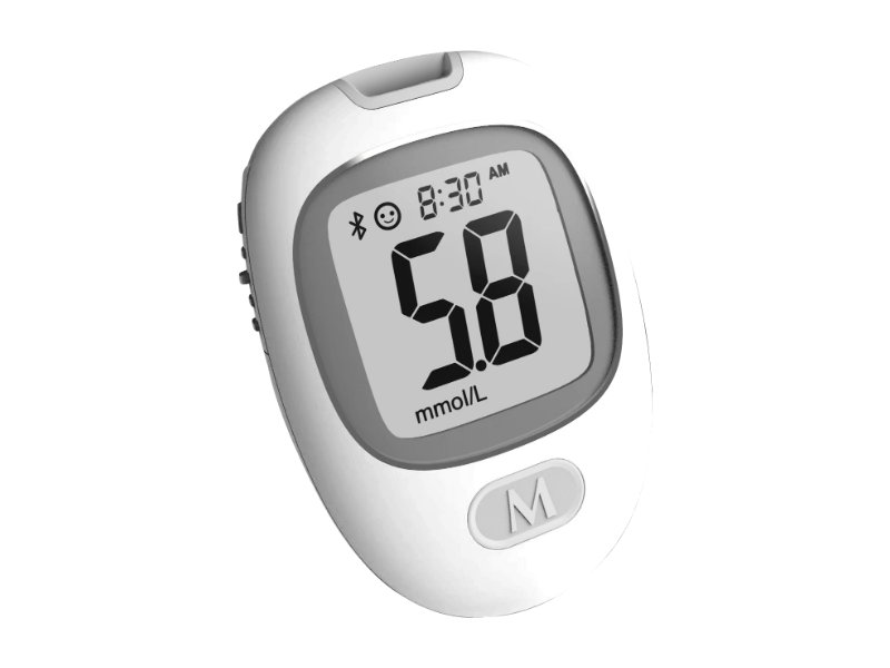 AST Mode Pet Blood Glucose Monitor 5s Testing Time for Dogs&Cats&Rabbits