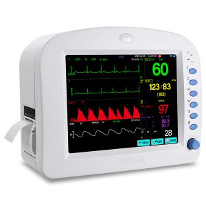 10-Inch Touchscreen Portable Patient Monitor with Printer